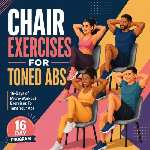 16-Day Micro-Workouts Chair Exercises For Toned Abs